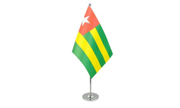 Togo Satin Table Flag